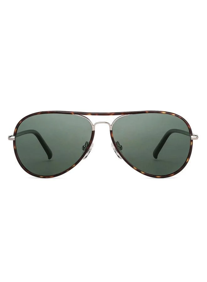 John Jacobs Polarized And UV Protected Full Rim Aviator Stylish & Premium Polarized Sunglasses Unisex JJ S13894