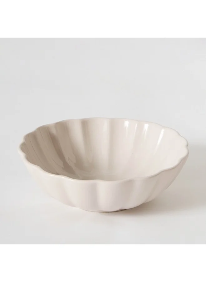 Home Box Siam Scallop Serving Bowl 1420 ml