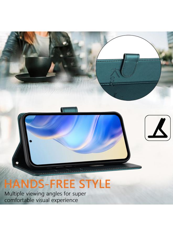 S-TOP Case For Infinix Note 40 4G Smile Embossing RFID Leather Phone Case - Image 5