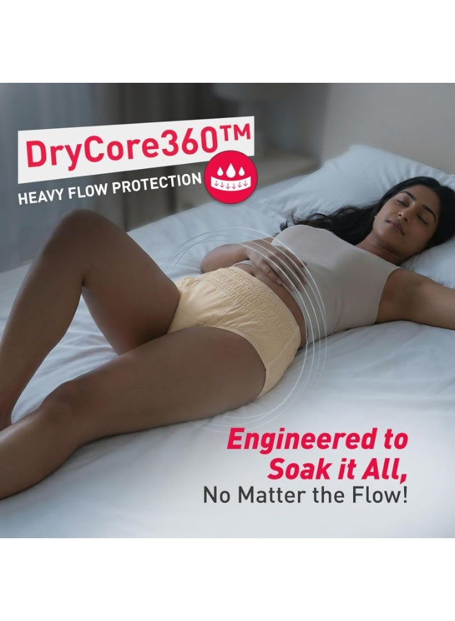 Sirona Disposable Period Panty for Girls & Women |S-M | Pack of 5 | 360° Coverage for Stress Free Periods | Leakage Protection for Heavy Flow | Rash Free | Super Absorbent with Comfortable - Image 5