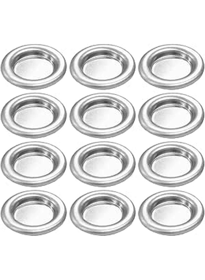 Mini Metal Incense Cone Holder Tray 24 Pieces Round Burner Dish For Home Meditation Aromatherapy Decor - Image 1