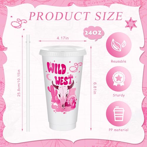 Chuangdi 12 Pcs Hero Cups 24 oz Plastic Reusable Tumblers with Lids and Straws Themed Drinking Cups for Birthday Decorations Party Favors Supplies Gifts - Image 2