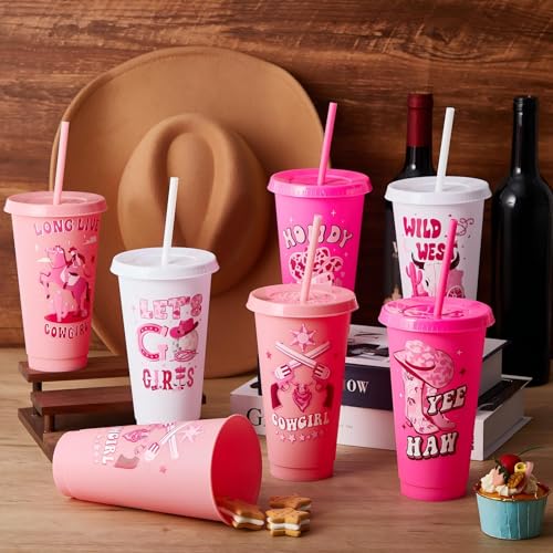 Chuangdi 12 Pcs Hero Cups 24 oz Plastic Reusable Tumblers with Lids and Straws Themed Drinking Cups for Birthday Decorations Party Favors Supplies Gifts - Image 4