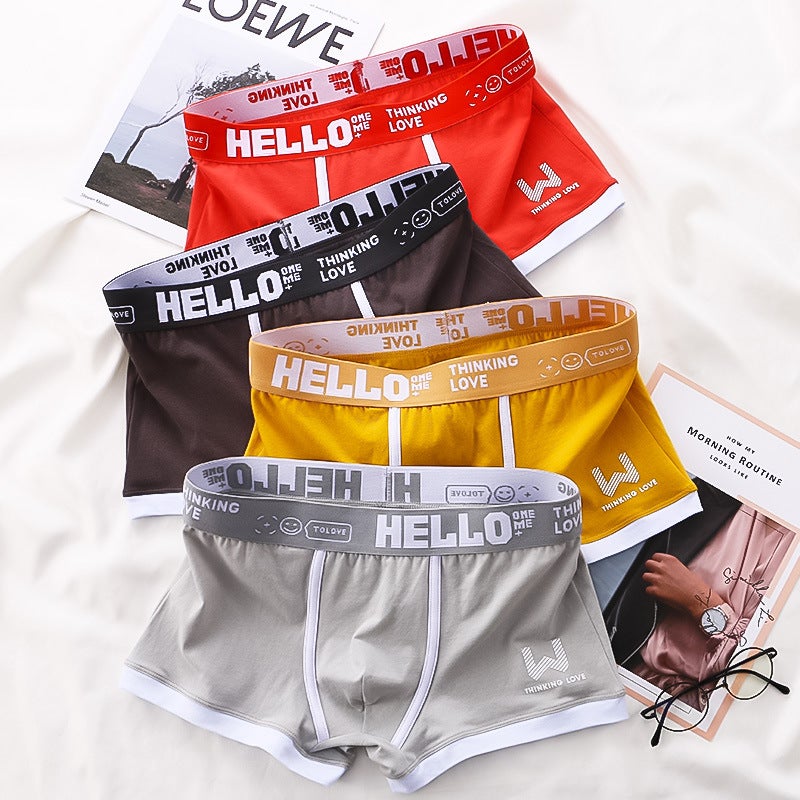One-Piece Delivery Men'S Boxers Men'S Underwear Men'S Boxers Week Pants Trendy Breathable Multi-Color Pants - Image 3