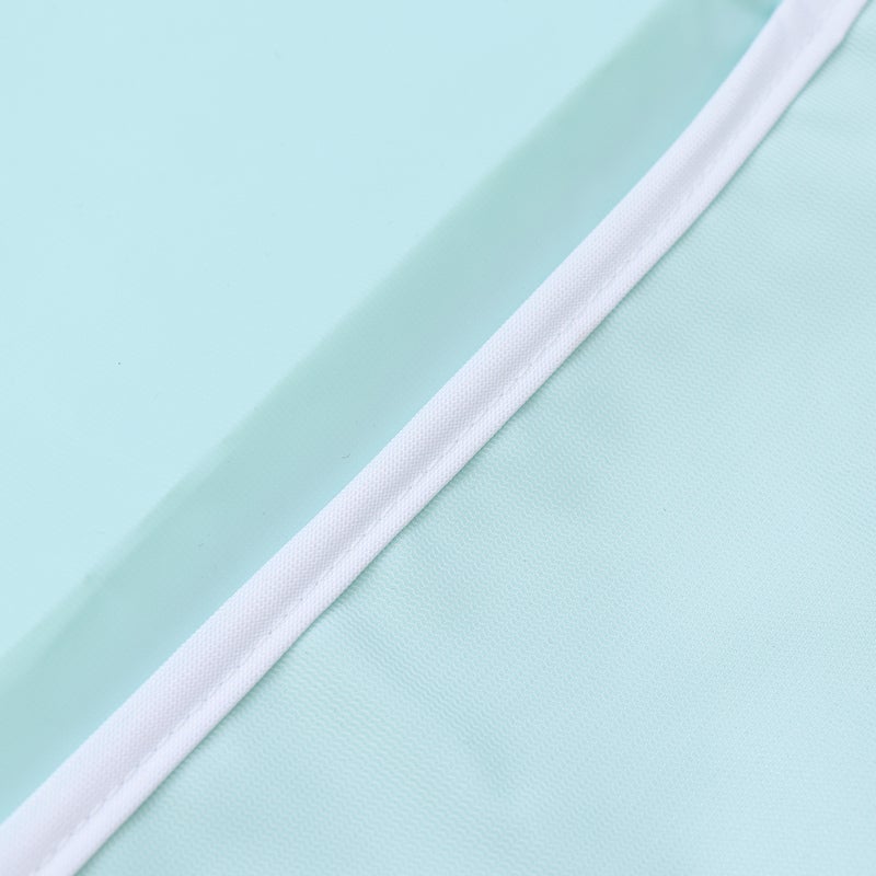 2pcs Delicate Dinner Bib Rice Bag Bib for the Aged Adult Use Single Light Green - Image 5