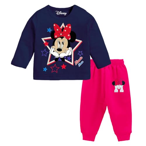 Kuchipoo © Disney Baby Girl Regular Fit Cotton T-Shirts and Pyjamas Set (KUC-PSUT-148, 6-12 Months, Multi-Colored) - Image 3