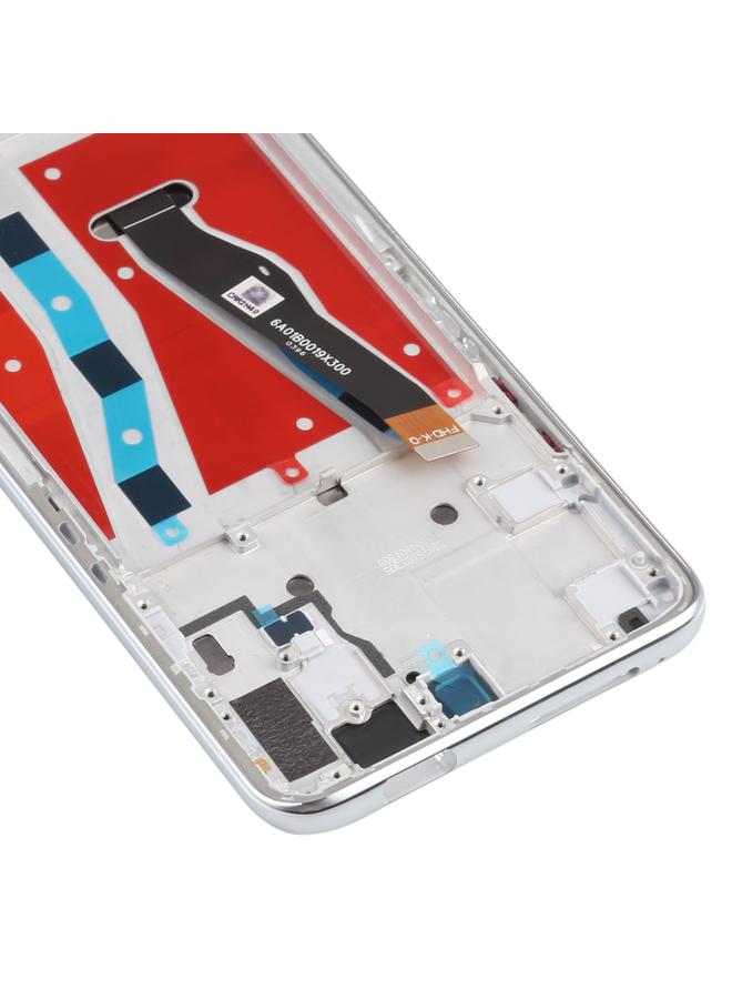erorex Replacement OEM LCD Screen for Huawei P smart Pro 2019 Digitizer Full Assembly with Frame Silver - Image 4