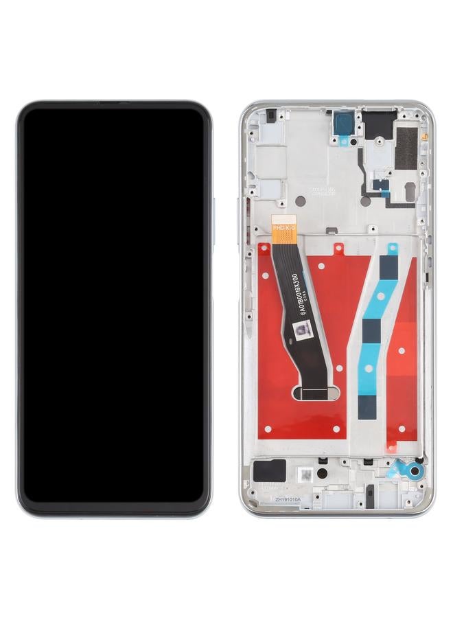 erorex Replacement OEM LCD Screen for Huawei P smart Pro 2019 Digitizer Full Assembly with Frame Silver - Image 3