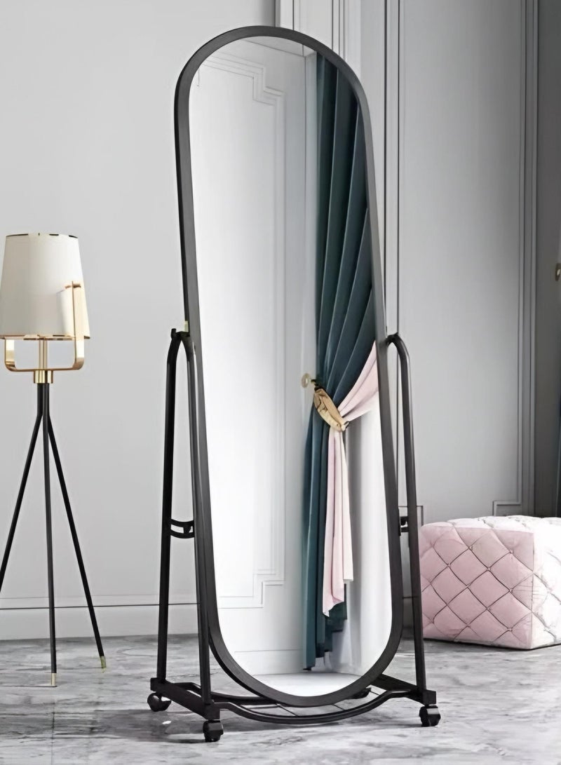 إستلو مرآة متنقلة بتصميم عصري – متوفرة بلون الأسود - Image 1