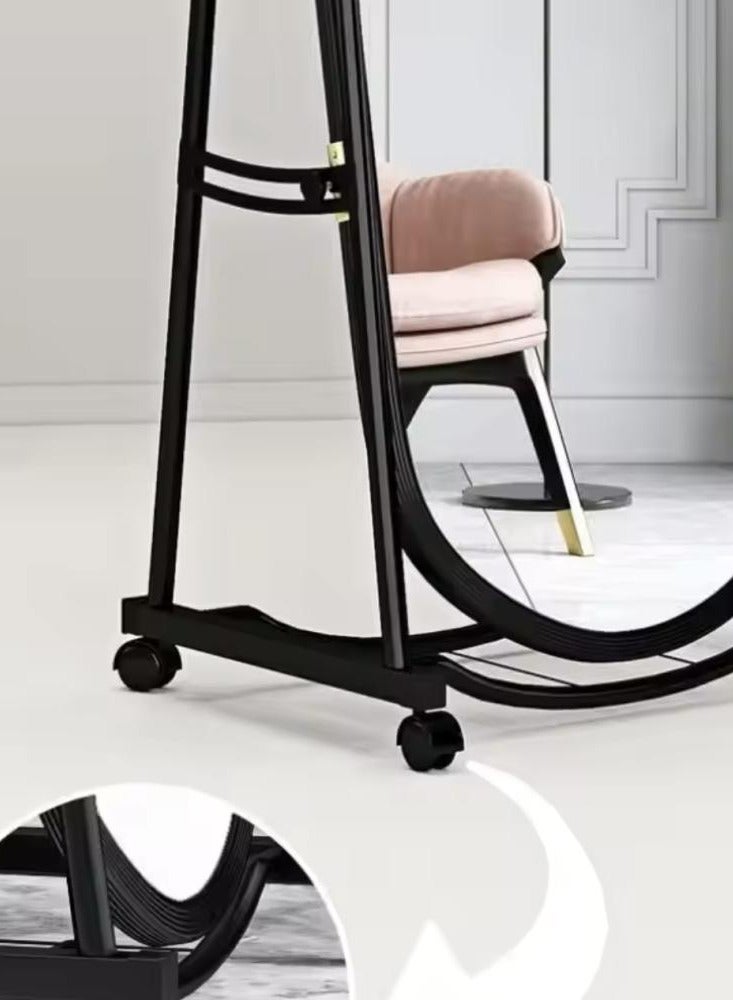 إستلو مرآة متنقلة بتصميم عصري – متوفرة بلون الأسود - Image 2