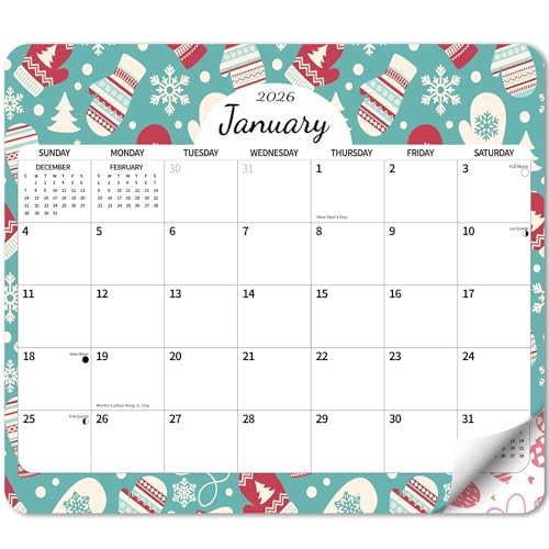 windrio 2026 2027 Magnetic Calendar for Refrigerator 19 Month 13 x 11.4 Inch from June 2026 to December 2027, Fridge Wall Monthly Magnet Calendar Planner, Season and Holidays Decor for Home Easy Organizing - Image 1