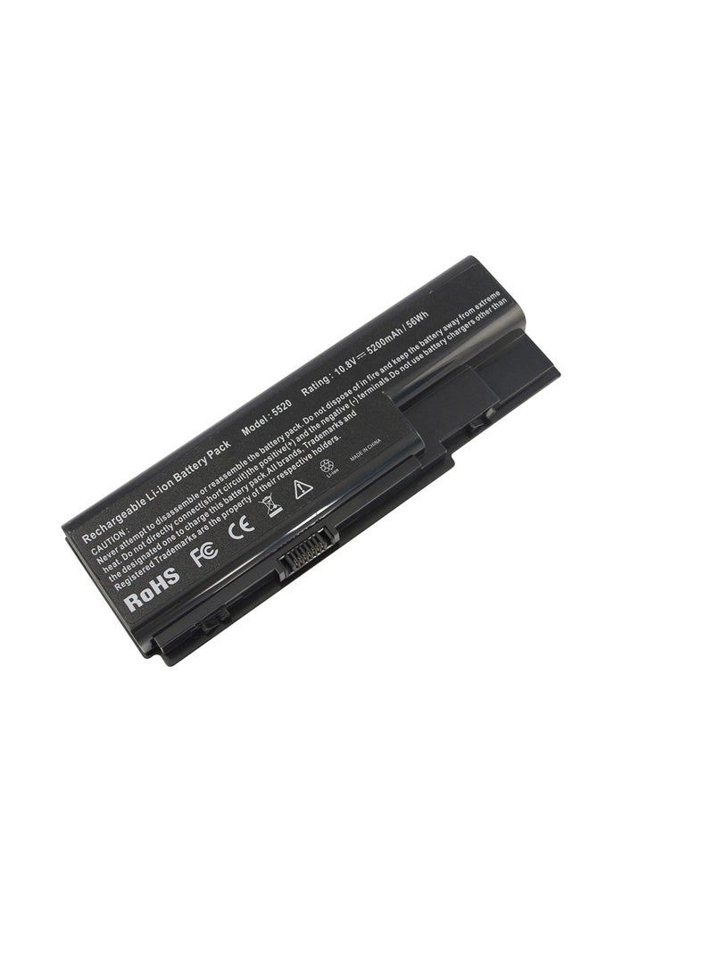 Terabyte AS07B31 AS07B41 AS07B51 AS07B61 AS07B71 AS07B32 AS07B42 AS07B52 AS07B72 Laptop Battery Replacement for Acer Aspire 7520 5720 5520 5310 7720 5315 5920 Gateway MD2614u MD7818u MD2601u (10.8V - Image 1