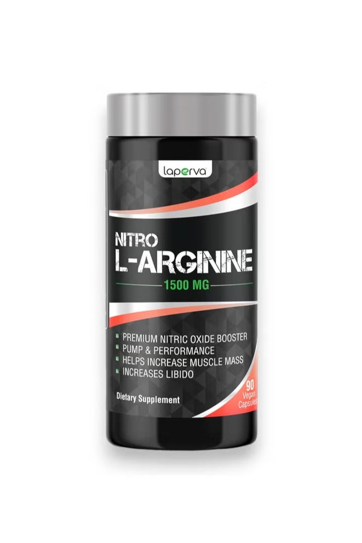 Laperva Nitro L- Arginine, 1500mg, 90 Veggie Capsules
