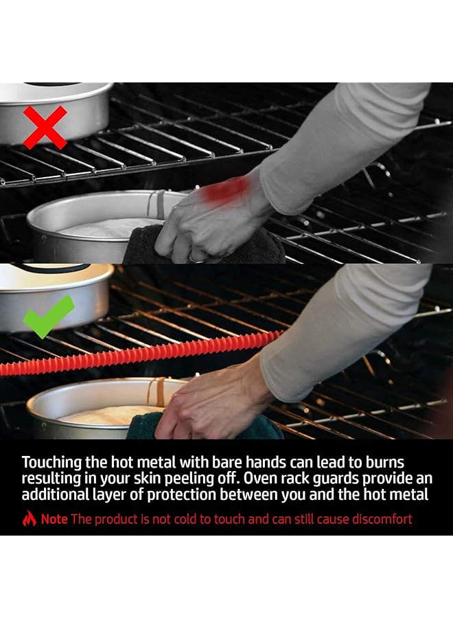 erorex Oven Rack Protector Heat Insulation Washable Anti Scalding Easy To Install Oven Shelf Cover For Restaurant For Kitchen - Image 2