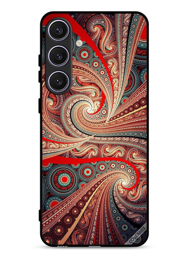 Covernex Samsung Galaxy S25 Protective Case Cover Wavy Pattern  - Image 1