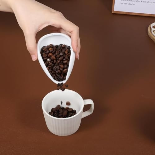 Street27 Ceramic Coffee Dosing Cup & Tea Storage Tray, Single Dose Measuring Container for Coffee Beans & Loose Leaf Tea Dosing Vessel - Image 2