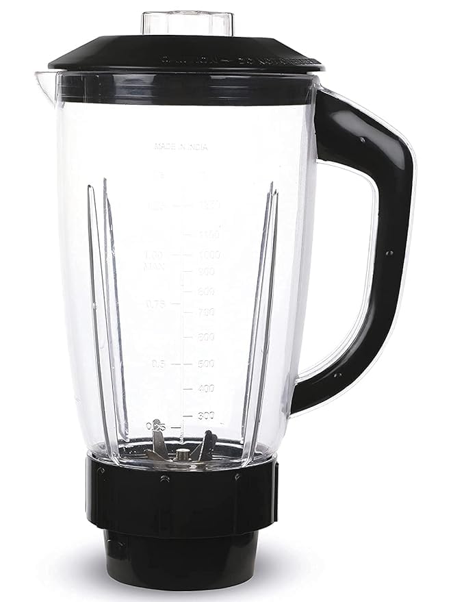 Fruit Juicer Jar Milkshake jar Enhance Your Blending Experience with Versatile Mixer Juicer Jar Fruit Juice Shakes Blender Transparent Plastic Mixer Juicer Jar 1500ml - Image 1