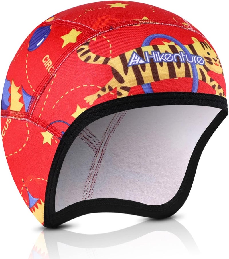 HIKENTURE Kids Skull Cap Helmet Liner Winter Hat for Boys and Girls Beanie Ski Hat with Thermal Fleece for Snow Sports… - Image 1