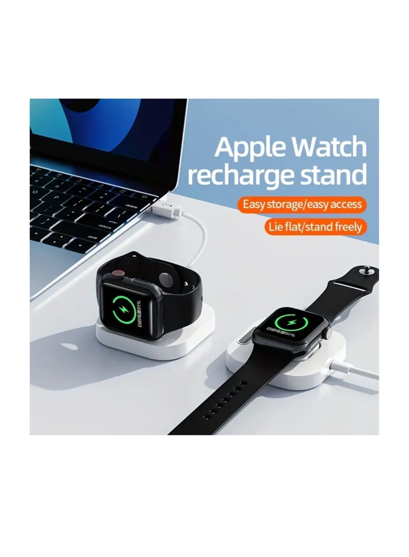 بريميم شاحن ساعة ابل المحمول مع الشحن السريع من النوع ج - Image 3