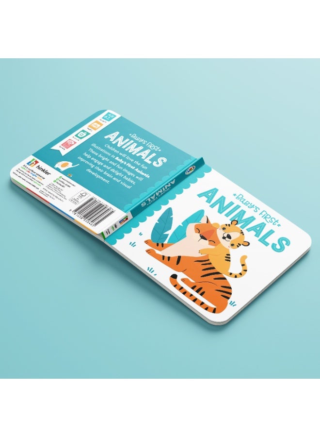 Hinkler Baby's First Animals | 24 Pages | Learning Book| Bright Picture & Words |  Age6+ - Image 3