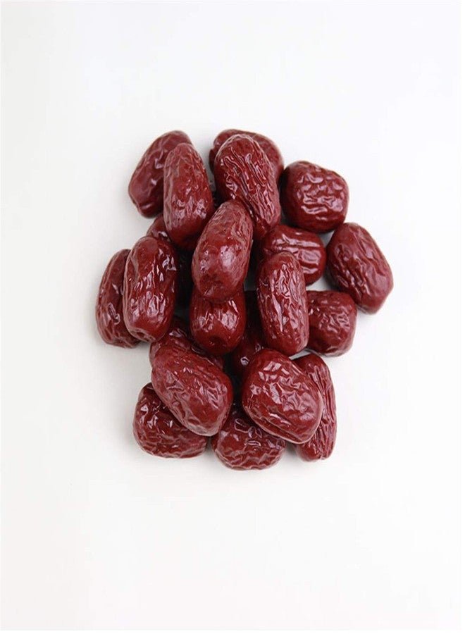 Zzooi 10PCS Artificial Fake Red Dates Faux Red Jujube - Image 3