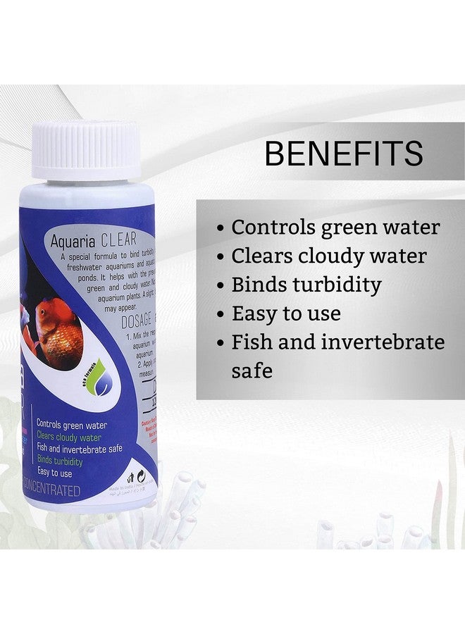 Generic Aquatic Remedies Aquaria Clear - 120Ml | Suitable For Fresh Water | Cloudy Water Remover For Crystal Clear Aquarium Water With Free Key Ring  - Image 5