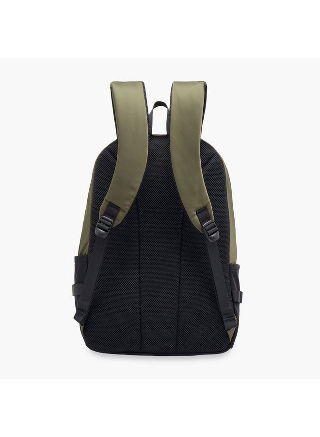 Lee Cooper Boys Solid Backpack with Adjustable Straps and Zip Closure - 19x35x50 cm  - Image 4