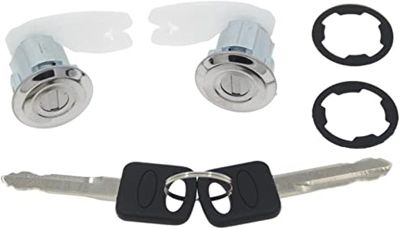 QASULER Door Lock Cylinder Key Set for Ford Vehicles - Image 1