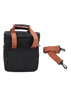 Lunch Bag 2 Deck Messenger Large Capacity Waterproof Leakage Proof 2 Way Zipper Insulated Lunch Box for Picnic Camp Office Black - pzsku/ZFAAF726821DC52A9A80DZ/45/_/1740392613/d3d463fa-30bf-4d9d-99c5-f44936e117e4