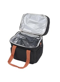 Lunch Bag 2 Deck Messenger Large Capacity Waterproof Leakage Proof 2 Way Zipper Insulated Lunch Box for Picnic Camp Office Black - pzsku/ZFAAF726821DC52A9A80DZ/45/_/1740392621/98d6d2e5-3a54-468b-be60-fa4bbb506fa6