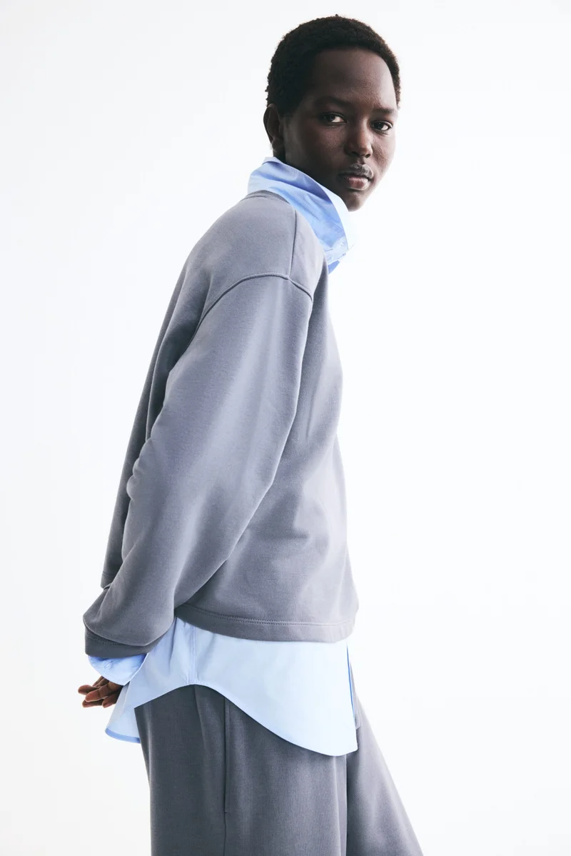 H&M  2-piece cotton sweatshirt set for Women | Best Price UAE