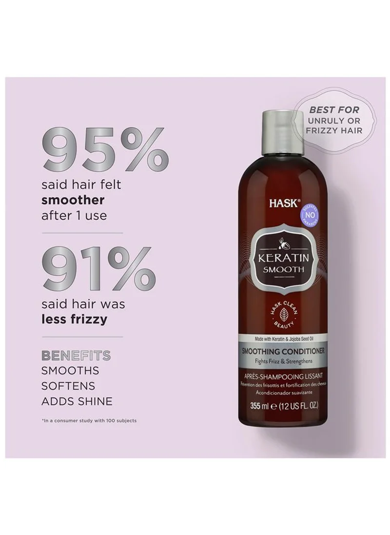 HASK Keratin Smooth Smoothing Conditioner 1L