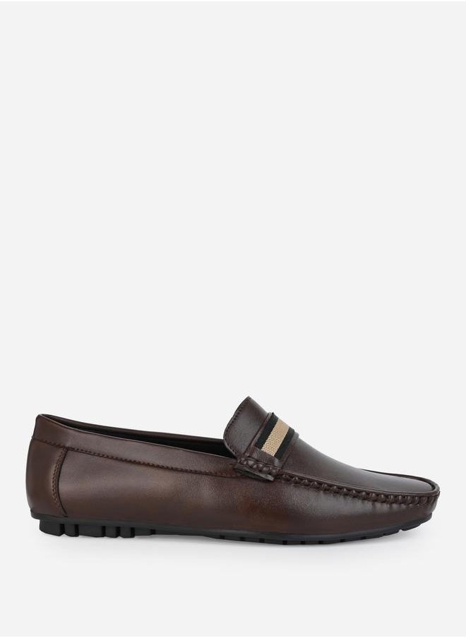 Styli Styli Slip On Square toe Single Band Loafers  - Image 3