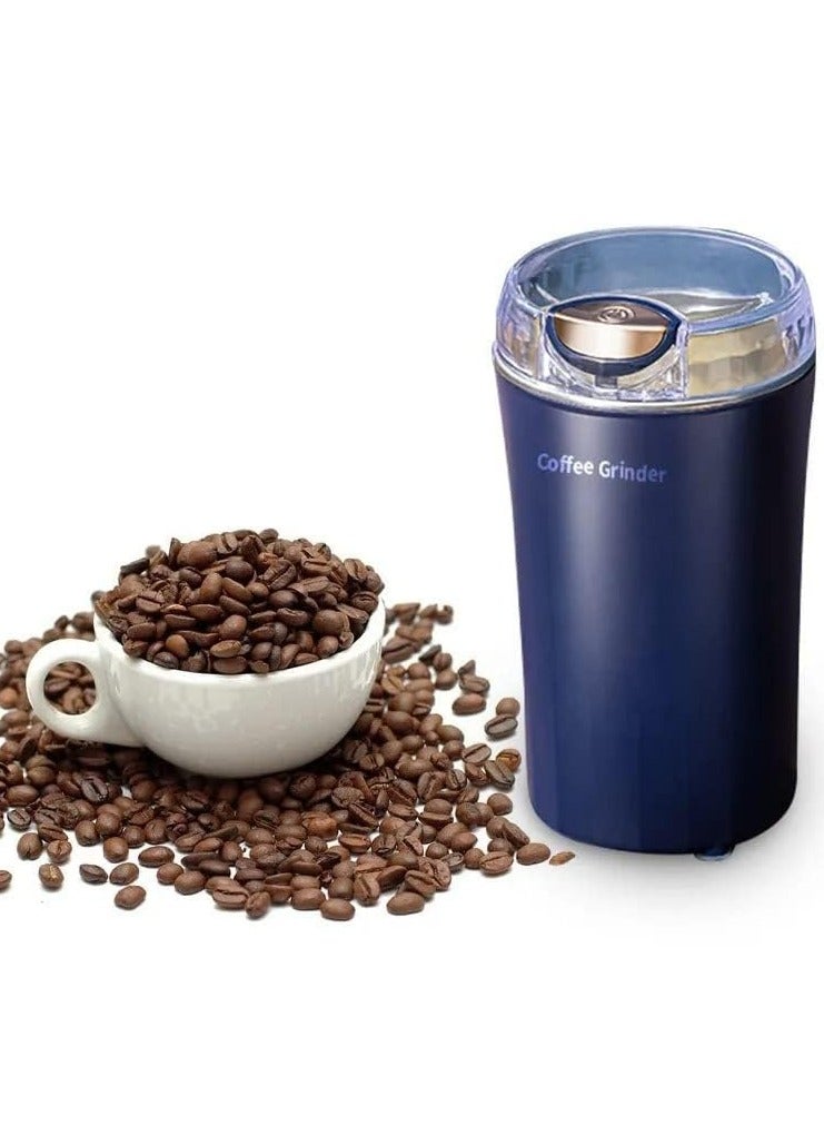 Electric Coffee/Herbs Grinder, Crusher for Home Detachable Cup, Cup Made with Stainless Steel Push Button Control - Image 1