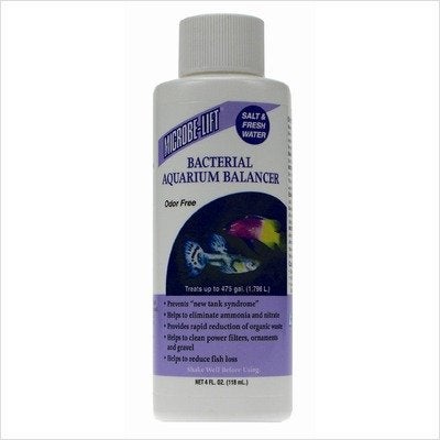 Microbe Lift MICROBE-LIFT Bacterial Cleaner and Balancer for Salt and Fresh Water Tanks and Aquariums, Reduces Organic Waste and Prevents New Tank Syndrome, 8oz - Image 2