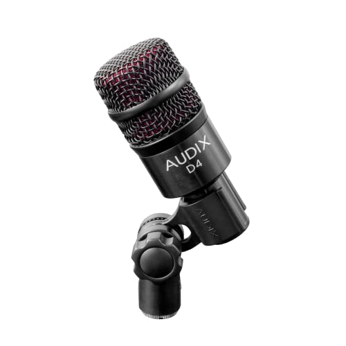 Audix D4 Hypercardioid Dynamic Instrument Microphone - Image 2