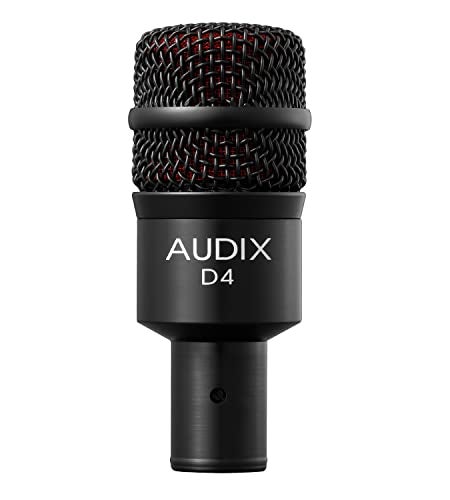 Audix D4 Hypercardioid Dynamic Instrument Microphone - Image 5