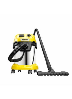 KARCHER KARCHER WD3 PSV Vacuum Cleaner 1000W 17L Tank Power Tool Socket Stainless Steel Body Blower Function Fleece Filter Bag Home Car Cleaning German Tech  - Image 1