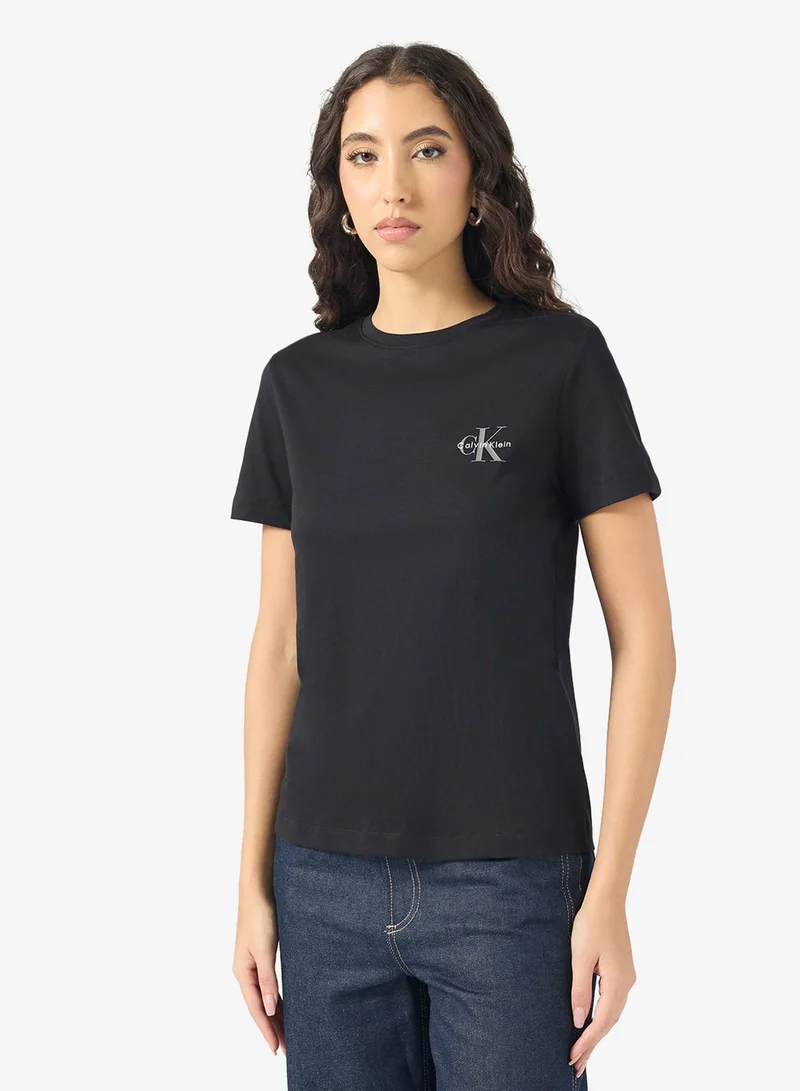 Calvin Klein Jeans 2 Pack of Logo Crew Neck T-Shirt