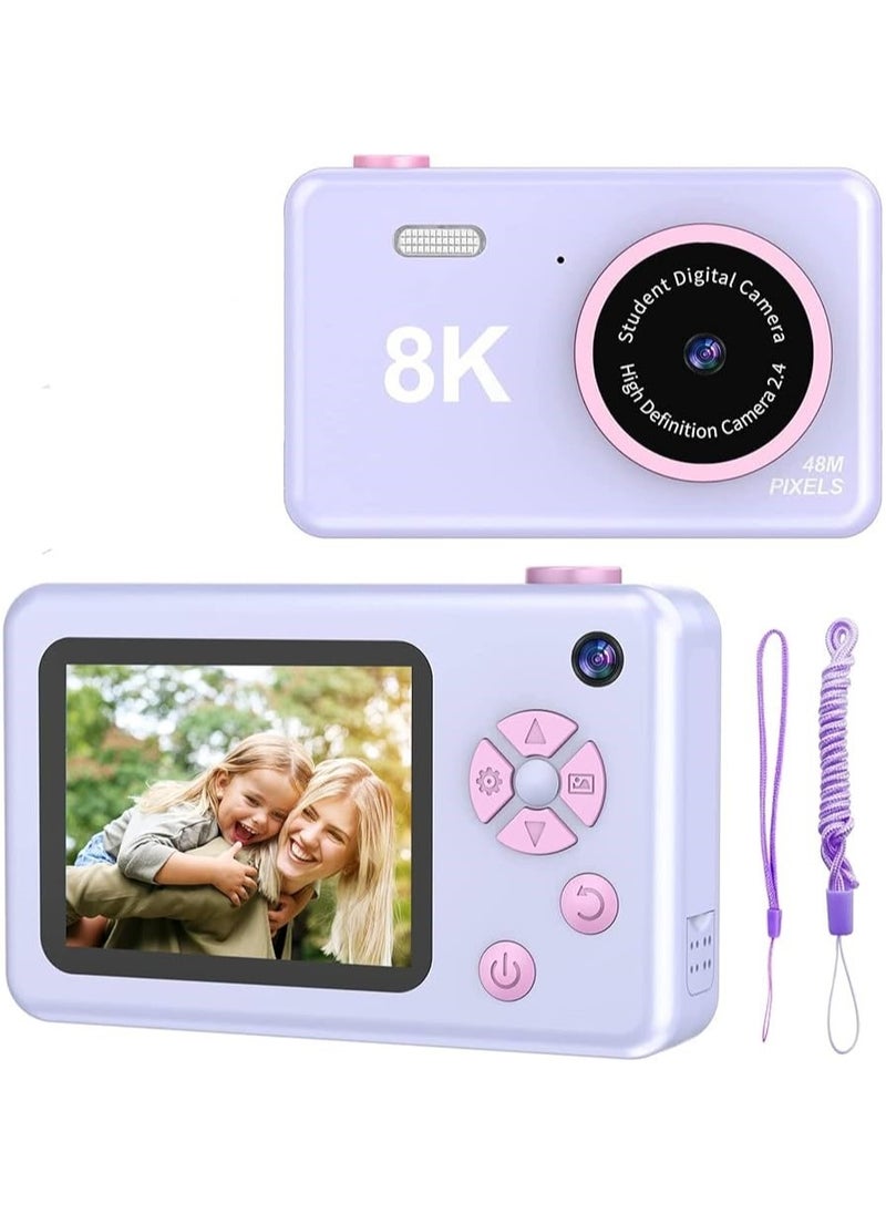 Generic - Portable Rechargeable Mini Camera for Kids 48MP Full HD 1080P Front and Rear Cameras - Image 1