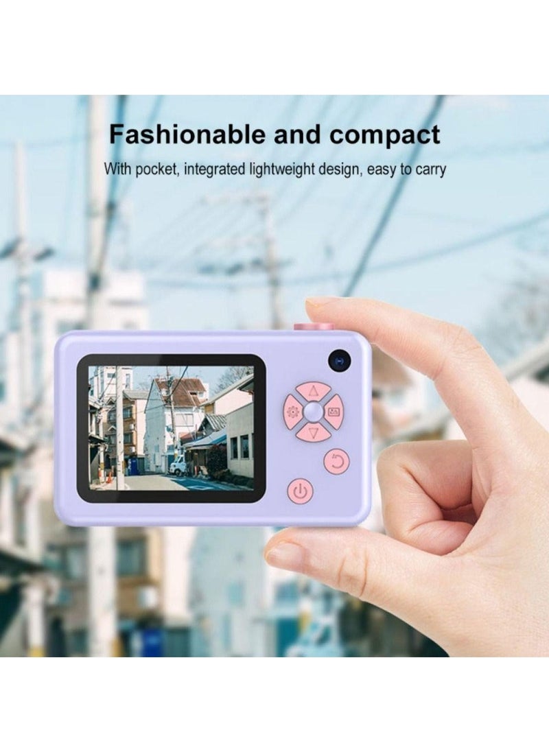 Generic - Portable Rechargeable Mini Camera for Kids 48MP Full HD 1080P Front and Rear Cameras - Image 1