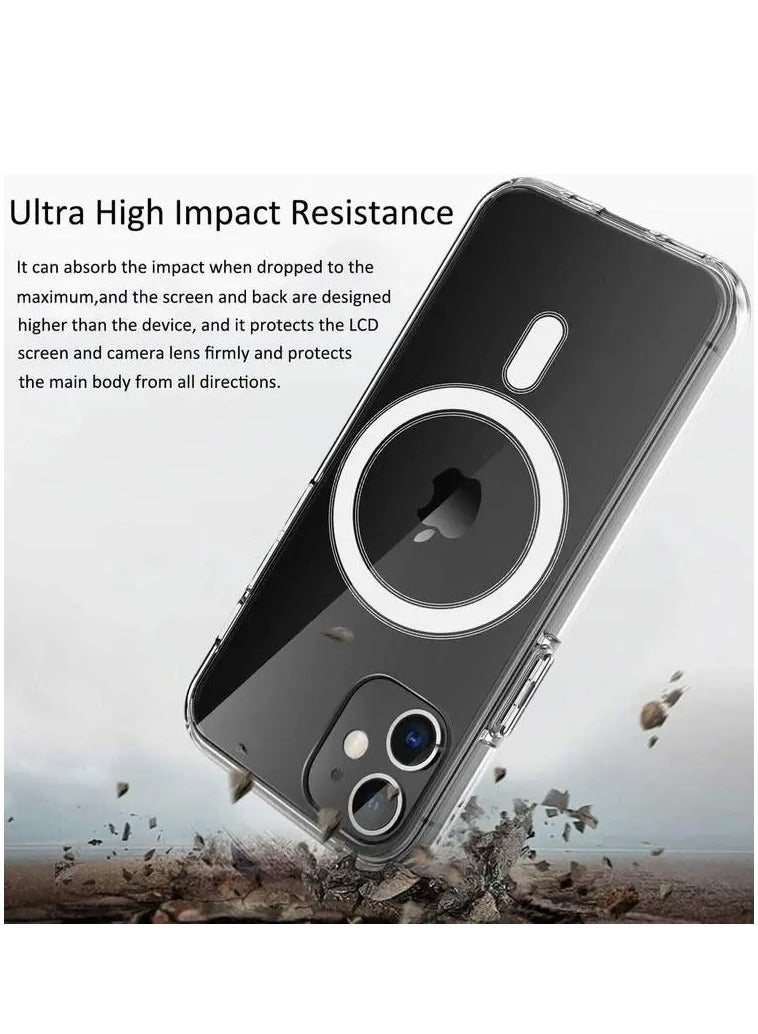 devia Magnetic Clear Shockproof Case For iphone12 and 12 Pro - Image 3