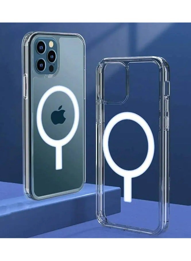 devia Magnetic Clear Shockproof Case For iphone12 and 12 Pro - Image 4