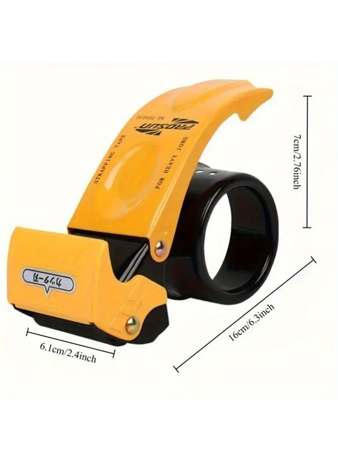 Yellow Heavy Duty Manual Box Sealer FJ 005 For Packaging Moving Warehouse Caulking Grouting Tool - Image 2