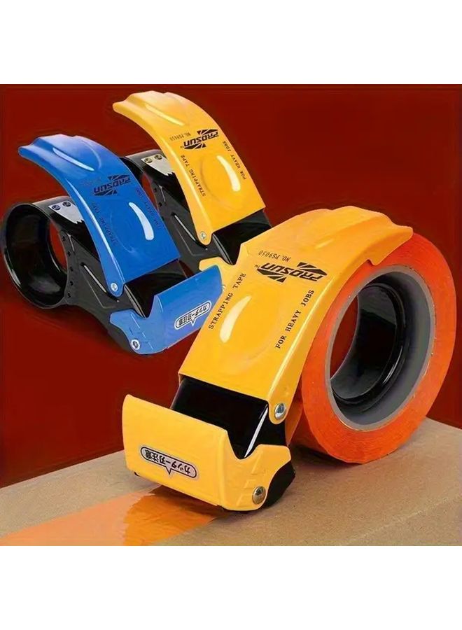 Yellow Heavy Duty Manual Box Sealer FJ 005 For Packaging Moving Warehouse Caulking Grouting Tool - Image 1