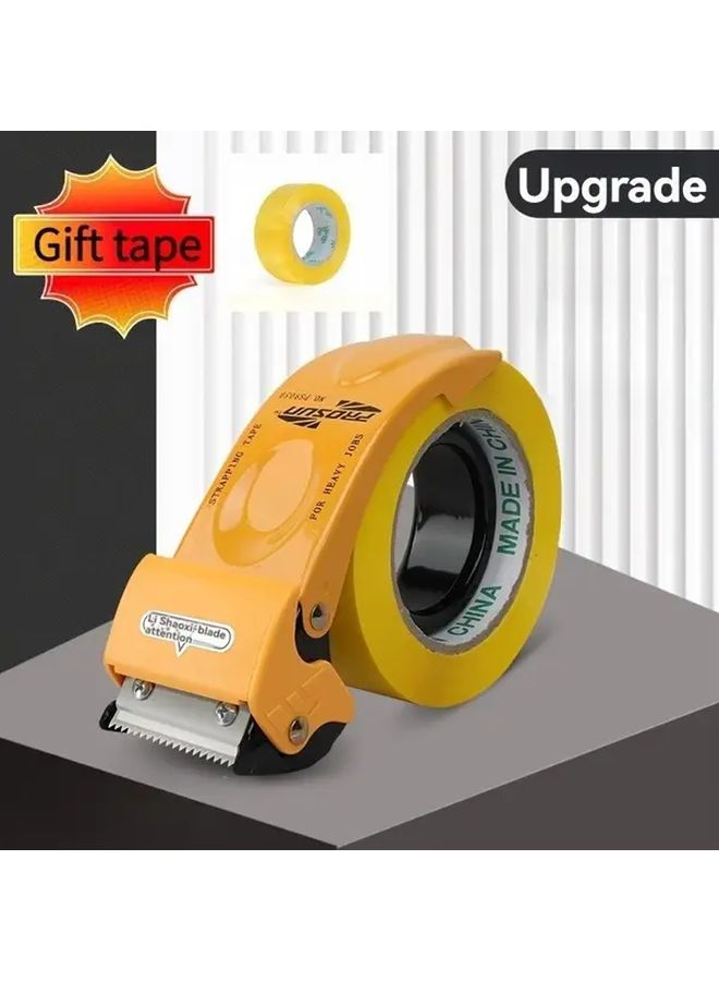 Yellow Heavy Duty Manual Box Sealer FJ 005 For Packaging Moving Warehouse Caulking Grouting Tool - Image 4