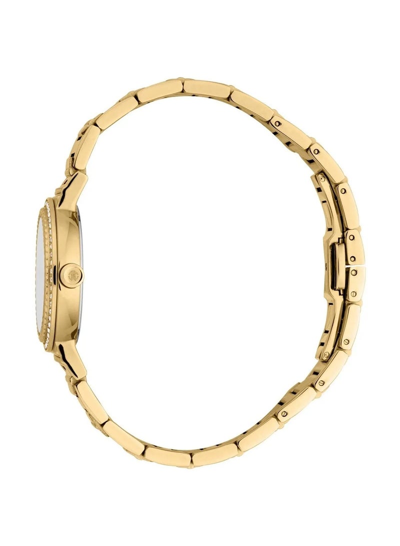 Roberto Cavalli Donna Glam Women's Watch RC5L098M0025, Silver Dial, Gold Stainless Steel - Image 3
