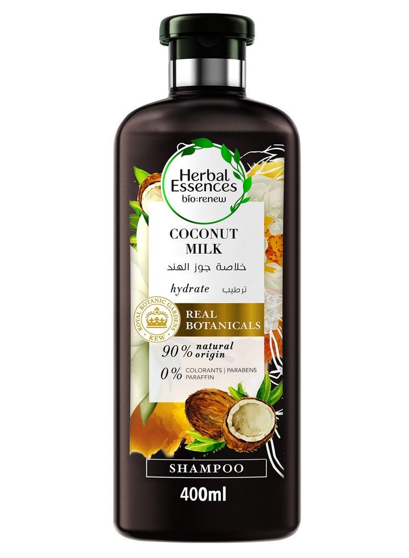 Herbal Essences Bio Renew Hydrate Coconut Milk Shampoo 400ml