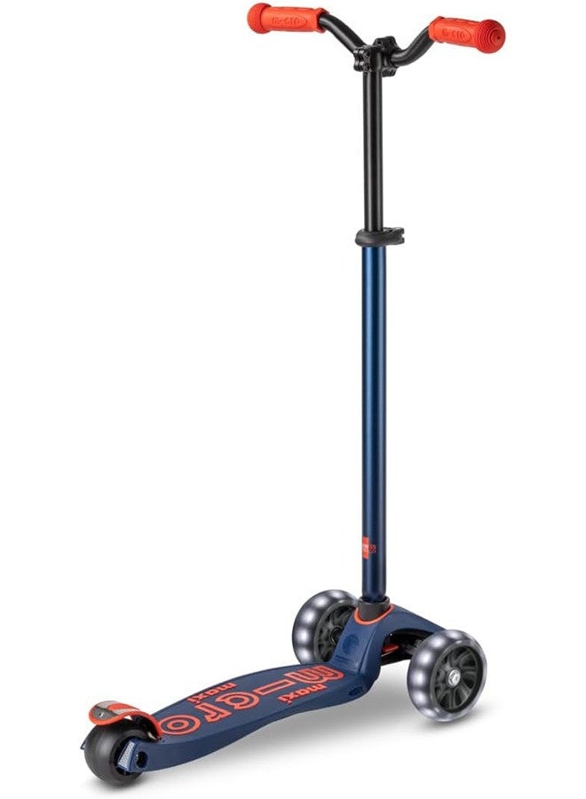 Micro ماكسي ميكرو ديلوكس برو LED | الأصلي | سكوتر للأطفال من 5 سنوات | سكوتر أطفال متميز من 5-7 سنوات | مقبض قابل للتعديل في الارتفاع | سكوتر لوح الدفع | 5 6 7 سنوات - Image 3