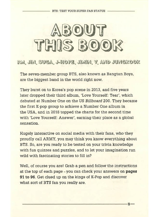 بي تي إس: اختبر حالة المعجب المتعصب لديك - Image 4